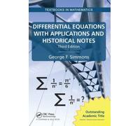 Differential Equations with Applications and Historical Notes
