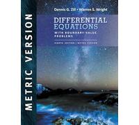 Differential Equations with Boundary Value Problems, International Metric Edition
