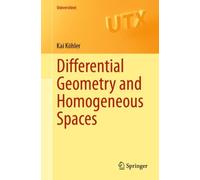 Differential Geometry and Homogeneous Spaces