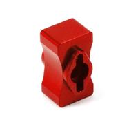 Differential Locker Spool 7075 Aluminum for RC Team Associated DR-10 Drag Race Car Diff Lock Straight Shaft Upgrade (Red)