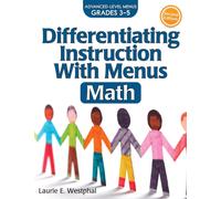 Differentiating Instruction With Menus : Math (Grades 3-5)