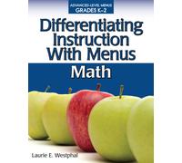 Differentiating Instruction With Menus : Math (Grades K-2)