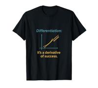 Differentiation: Derivative of Success Science Joke T-Shirt