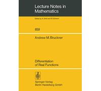 Differentiation of Real Functions: 659 (Lecture Notes in Mathematics, 659)