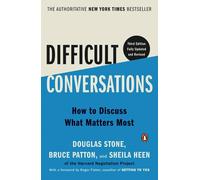 Difficult Conversations: How to Discuss What Matters Mo - Paperback NEW Stone, D