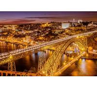 Difficult Jigsaw Puzzles For Adults - 1000 Piece Jigsaw Puzzle - Challenging Jigsaw Puzzles, Great Gift For All Ages Bridges Portugal Rivers 70x50cm