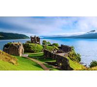 Difficult Jigsaw Puzzles For Adults 1000 Pieces Urquhart Castle And Loch Ness In The Scottish Highlands 70x50CM