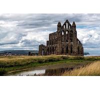 Difficult Jigsaw Puzzles For Adults 300 Pieces Priory Whitby Abbey England 38x26CM