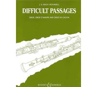 Difficult Passages: 105 Traits Difficiles extraits des oeuvres de J.S. Bach. oboe ( oboes d'amore, oboe da caccia, cor anglais).