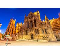 Difficult Puzzle for Adults 1000 Pieces England York Minster Cathedral Mj396TY 26x38cm