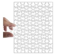 Difficult Puzzles For Adults, The Clearly Impossible Puzzle, Sensory Acrylic Clear Puzzle Set, White Blank Challenging Puzzles For Adults