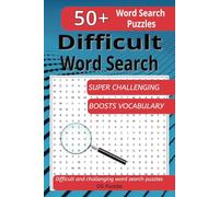 Difficult Word Search Book: Ultimate Challenging Word Find Puzzles for Adults & Teens
