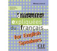 Difficultes Expliquees Du Francais by Vercollier (2004) Paperback