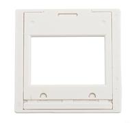 Diffraction Grating Transmission Sheet, PET Optical 80/300/600/1000/1200/1600 Lines 2 mm, 50 x 50 mm Frame for Spectrophotometer Teaching Experiment(80lines/mm)