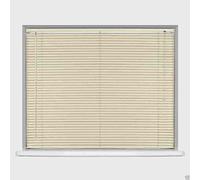 Diffusalite Easy-Fit PVC Venetian Blind Long Drop (135CM WIDE X 213CM DROP, IVORY/CREAM)