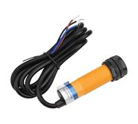Diffuse Reflection Photoelectric Sensor Switch 10-30VDC 5-30CM Range LED Indicator ABS Housing For Industrial Automation Control