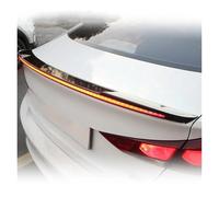 Diffuser 120cm Led Spoiler Light Universal Carbon Fiber Car Rear Spoiler Flow Lamp The Third Brake Light Stop Signal Lights 12V Rear Spoiler