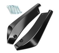 Diffuser 40CM Universal For BMW F30 F31 F32 F33 F22 Rear Bumper Splitter Side Spoiler Canards Diffuser Sticker Trim Cover Car Accessories Rear Spoiler(Black)