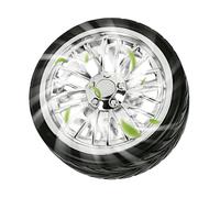 Diffuser Car 7.5 x 3 cm Diffuser A Forma Di Pneumatico Portatile E A Lunga Durata Fragranza Car Unisex Per Veicoli Camion Interni Esterni Viaggio Pendolarismo