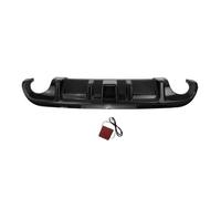 Diffuser Compatible For Infiniti Q50 2014-2017 Accessories Rear Bumper Posterior Lip W/Light Body Kit Auto Exterior Modification Parts HOT(9 Wire Right white)