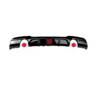 Diffuser For Bmw 3 Series E90 318i 320i 328i 330i 335i 340i Diffuser With Brake Light 2005-2012 Rear Bumper Spoiler Lip With Led. Rear Spoiler(Double-sided Single)
