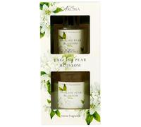 Diffuser Gift Set for Christmas New Year Birthday Present Ladies Gift Relaxing Scent - Pear Blossom & Wild Fig Reed Diffuser (Pear Blossom)