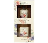 Diffuser Gift Set for Christmas New Year Birthday Present Ladies Gift Relaxing Scent - Pear Blossom & Wild Fig Reed Diffuser (Bergamot & Wild Fig)
