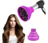 Diffuser Hair Universal, Diffuser Attachment Curls Hair, Diffuser Hair Dryer Portable, Diffuser Hair Dryer Attachment, Diffuser Attachment Silicone, Hair Dryer Diffuser, Foldable Hair Dryer Attachment