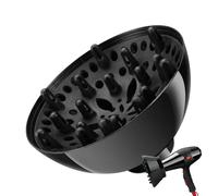 Diffuser Hairdryer Attachment - for Curly, Wavy and Natural Hair, Adjustable Blow Dryer Nozzle | Heat Resistant Material, Balanced Airflow to Reduce Frizz & Define Ringlets, Perfect Styling Tool