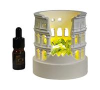 Diffuser Lamp - Aromatherapy Lamp, Flameless Aromatherapy Light | Aromatherapy Lamp 'Ancient Rome, Flameless Aromatherapy Oil Diffuser for Bedroom, Living Room