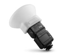 Diffuser Silica Gel Diffusion Dome for Godox IT32 Flash | Silicone Softbox Soft Light Ball Hard Rectangle Head, softens Harsh Flash Light for Beautiful, Natural-Looking Portraits