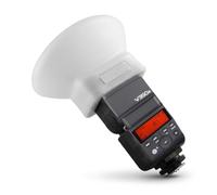 Diffuser Silica Gel Diffusion Dome for Godox TT350 V350 Flash | Silicone Softbox Soft Light Ball Hard Rectangle Head, softens Harsh Flash Light for Beautiful, Natural-Looking Portraits