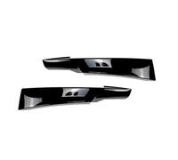 Diffuser Splitter Spoiler Body Kit Cover Car Front Bumper Splitters Lip For B&MW 3 Series E90 E91 LCI MS&port 2009-2012 Car side skirts(Gloss BlacK)