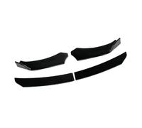 Diffuser Spoiler 4PCS Car Front Bumper Lip Side Spoiler Splitter Chin Kit For Nissan For SENTRA For Altima For Maxima 300Z 350Z 370Z Skyline R33 For GTR Car Front Splitter(Glossy Black)