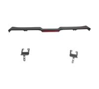 Diffuser Spoiler For JEEP For Wrangler JK JL 2007-2021 Rear Roof Spoiler Wing With Brake Light Window Right Left Hinge Covers Decoration Accessories Rear Spoiler(A)