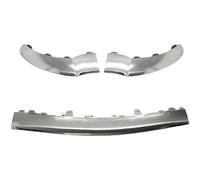 Diffuser Spoiler For Mercedes For Benz W292 For GLS For GLE 2016-2019 Front Bumper Trim Cover Car Front Bumper Spoiler(Silver)