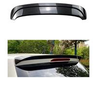 Diffuser Spoiler For VW For Polo MK5 6R 6C 2011-2017 Car Rear Trunk Fix Wing Lip Spoiler Glossy Black ABS Body Modification Rear Spoiler(Carbon black)