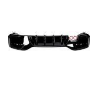 Diffuser Spoiler Rear Roof Spoiler Rear Bumper Diffuser For BMW 1 Series F20 F21 M135i M140i 2012-2019 Accessories Auto Exterior Parts Glossy Black Rear Spoiler(1 Open 2 Out 15-19 A)