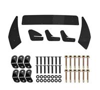 Diffuser Trunk Lip Spoiler Rear Bumper Scoop Gloss Black Accessories Exterior Parts For VW For Golf 7 MK7 R 2013-2016 Car Rear Bumper Lip Diffuser