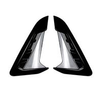 Diffuser Valence Side Body Car Front Side Splitter Vent Cover Trim Wind Spoiler Car Accessories Tuning Compatible With X3 X4 G01 G02 M 2018-2025(Glossy Black)