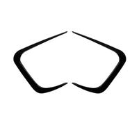 Diffuser Valence Side Body Car Front Wind Diffuser Splitter Spoiler Air Vent Car Replacement Accessories Compatible With 3 G20 G21 LCI M 2023 2024 2025(Glossy Black)