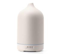 Diffuserlove Ceramic Diffuser 250ML Essential Oil Diffusers Aromatherapy Essential Oil Humidifier for Room Air Humidifier for Home Bedroom Stone Diffuser (White Big Size 250ml)