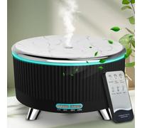 Diffusers for Essential Oils for Home 500ml,Essential Oil Diffuser Large Room Black Silver