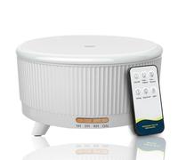 Diffusers for Essential Oils Large Room, 500ml Aromatherapy Diffuser Cool Mist Humidifier with Remote Control,7 Colors Lights & 3 Mist Mode Waterless Auto Off for Women Office Home W