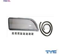 TYC Headlight Lens 20-0272-LA-1 - Diffusing Front Lens for Volvo S40 (98-) Left