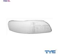 DIFFUSING LENS HEADLIGHT 20-0434-LA-1 FOR VOLVO B 5204 T5 2.0L B5244T5 2.4L 5cyl