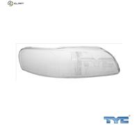 DIFFUSING LENS HEADLIGHT 20-0434-LA-1 FOR VOLVO B 5204 T5 2.0L B5244T5 2.4L 5cyl