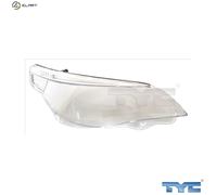 TYC 20-12925-LA-1 Headlight lens
