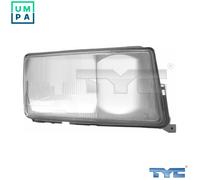 Diffusing Lens, headlight TYC 20-3220-LA-2 For MERCEDES-BENZ