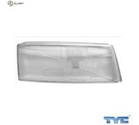 TYC Europe Headlight Lens 20-5295-LA-1 Diffusing - Fits Skoda Octavia 00-10